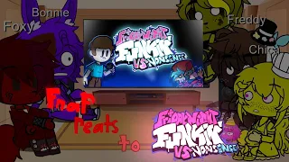 Fnaf reacts to Friday Night Funkin' Vs Nonsense Full week / fnf Mods / Hard mode /