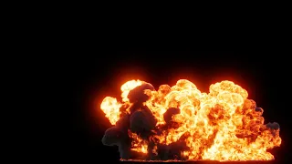 VDBLab 1.0 test explosion Blender 3.4.1