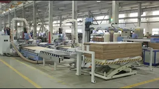 one-to-two automatic furniture production line