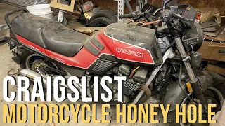 Motorcycle Honey Hole I Found on Craigslist#vintagemotorcycles #motorcyclerewind #gs1150