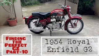 Om Tapasvi's 1954 Royal Enfield G2 Redeemed and Restored | Made in England Vintage bullet in 4K UHD