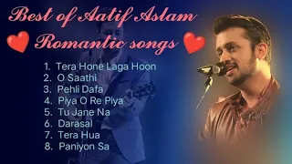 BEST OF ATIF ASLAM SONGS 2024 || ATIF ASLAM Romantic Hindi Songs Collection Bollywood Mashup Songs