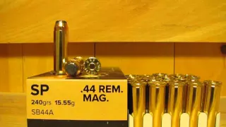 44 Magnum Sellier Bellot 240 grain JSP Soft Point Ammo at SGAmmo.com