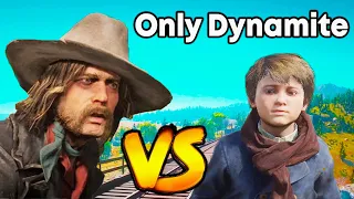 Jack VS Micah - The Ultimate Battle (Only Dynamite) - Red Dead Redemption 2