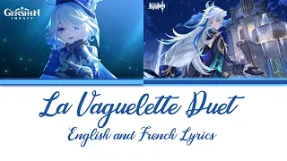 La Vaguelette ft "Tandem au cœur de Fontaine" Colour Coded English/French Lyrics