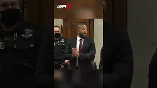 "I did not do this!" #JussieSmollett 2022 outburst in court after at sentencing for fake hate crime.
