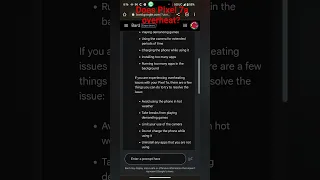 Pixel 7a Day 19 - Does it overheat? (See Google Bard AI response!)