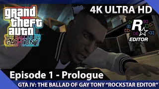 Grand Theft Auto: TBoGT - Ep.1 - Prologue - Rockstar Editor Movie (4K)