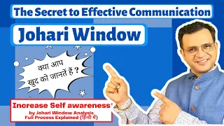 Effective communication & deeper relationships by self awareness through Johri Window understanding