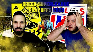 Δύσκολη νίκη ΑΡΗΣ - ΝΠΣ ΒΟΛΟΣ Playoffs 2023 | PES 2021