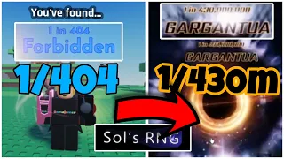 EVERY SINGLE ERA 7 AURA ON CAMERA! (1/404 TO 1/430M!) | Sol’s RNG