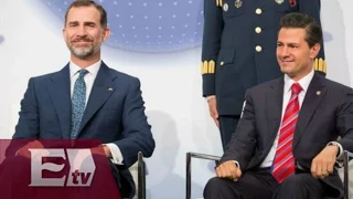 EPN y Felipe VI en la inauguración del Foro Empresarial México España /Titulares de la Noche