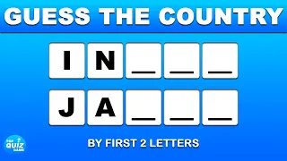 Guess The Countries In Asia By First 2 Letters - Quiz Guess The Country