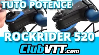 Potence rockrider 520 : le réglage de la hauteur de potence - 486