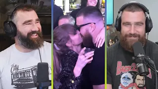 Travis Kelce SPILLS Taylor Swift Super Bowl Weekend Highlights