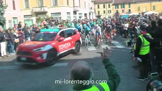 CICLISMO. ABBIATEGRASSO LA PARTENZA DELLA MILANO SANREMO, CITTA' IN FESTA