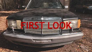 Indepth FIRST LOOK at my 1987 Mercedes Benz 420SEL