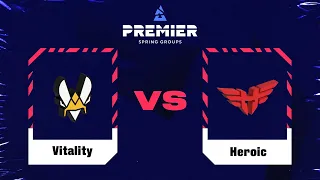 Vitality vs Heroic | Карта 3 Vertigo | BLAST Premier Spring Groups 2023