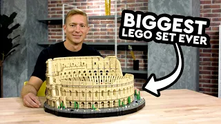 LEGO Colosseum | LARGEST EVER LEGO SET! 2020 | Designer Video 10276