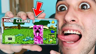 PROBAMOS las PEORES COPIAS de MINECRAFT para MOVIL 😱