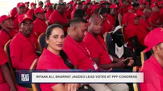 IRFAAN ALI, BHARRAT JAGDEO LEAD VOTES AT PPP CONGRESS