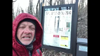 Day 77 Appalachian Trail to April 2021 riprap Trail head￼