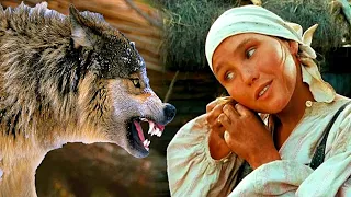 A lonely woman saved an exhausted wolf from death. But after a while the wolf returned!