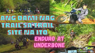 ENDURO TRAIL AND UNDERBUNE Dami namin sa Trail Site || Kasama ko ang mga Pro Riders cebu