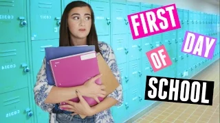 What the First Day of School is Like | CloeCouture