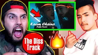 Reacting to Pakku Panda - Kaam Chaina for the first time🔥HE IS DISSING ALL RAPPERS😱WTH😳WOW CRAZY🔥आगो