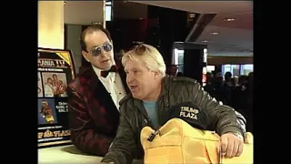 Gorilla Monsoon & Bobby Heenan Explore Trump Plaza In Atlantic City, New Jersey