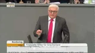 Griechenlandhilfe - Rede von Frank-Walter Steinmeier (SPD) am 30.11.2012