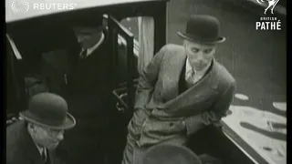 ITALY / SHOWBIZ - Comedian Charlie Chaplin arrives in Berlin and Venice (1931)