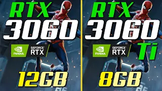 RTX 3060 vs RTX 3060 Ti | Test in 1440p Gaming