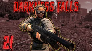 IS THE COIL SHOTGUN ANY GOOD? DAY 35 HORDE | Ep 21 | Darkness Falls | 7 Days to Die 2022