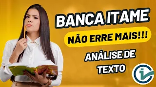 Não erre mais questões de interpretação de texto em provas da BANCA ITAME - Faça isso aqui!