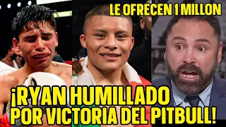Ryan Garcia EXPL0TA por VICTORIA del PITBULL Cruz y de la Hoya le ofrece 1 MILLÓN de DOLARES
