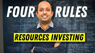 Datt's 4 Adages for Resources Investors