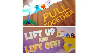 Sesame Street Mecha Builders: title cards / Pull Together / Lift Up and Lift off / Cookies 🍪 Ending