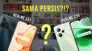 KALAH TELAK! realme C35 VS realme C31