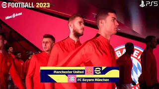 eFootball 2023 PS5 - Manchester United vs. Bayern Munich | 4K Next Gen Gameplay