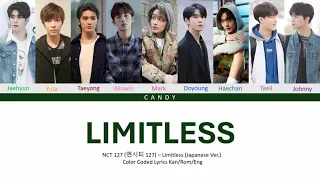 NCT 127 (엔시티 127) – Limitless (Japanese Ver.) (Color Coded Lyrics Kan/Rom/Eng)