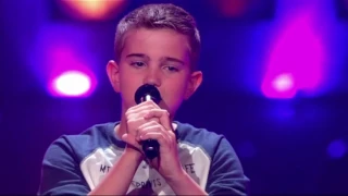 Elastic Heart - Covered by Kwint - The Voice Kids 2016   The Blind Auditions