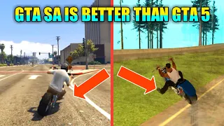 GTA 5 vs GTA SAN ANDREAS | Reasons Why Gta SA Is Better Than Gta V | GTA V vs GTA SAN ANDREAS