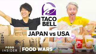 US vs Japan Taco Bell | Food Wars | Insider Food