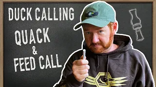 Duck Calling Instructional | How to Blow a Duck Call | Part 1