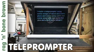 Making A Teleprompter / Autocue