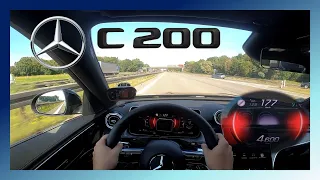 2021 (W206) Mercedes-Benz C200 (204HP) | 100-200km/h & 0-100km/h | ACCELERATION
