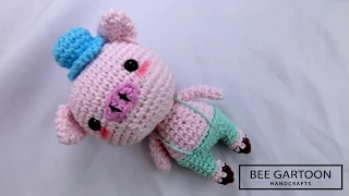 EP.02How to crochet an amigurumi ' Pig '