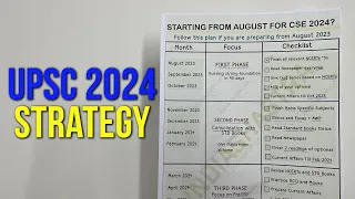 UPSC IAS Preparation Strategy for 2024 * UPSC Strategy 2024 *